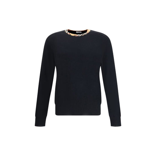 Black Wool Sweatshirt