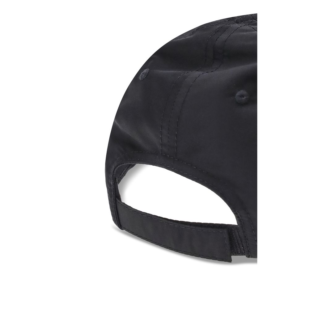 Black Cotton Cap (Baseball Hat)