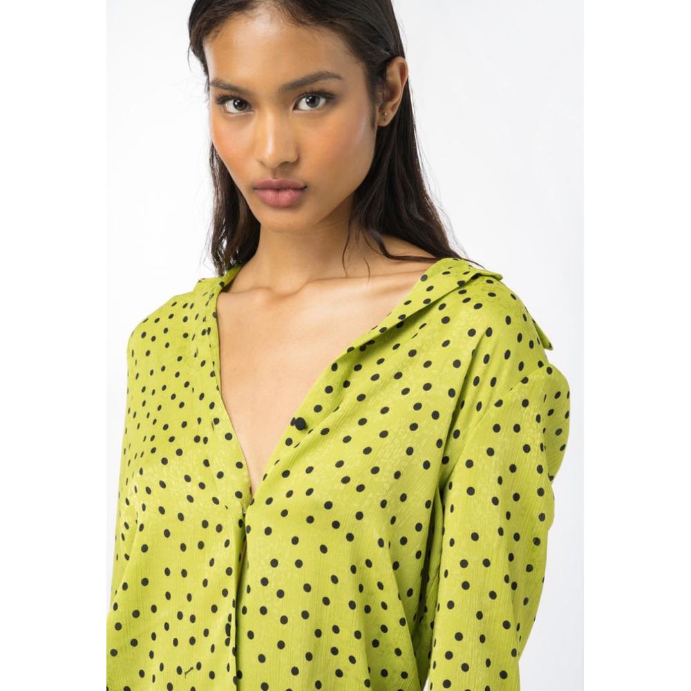 Green Polyester Shirt