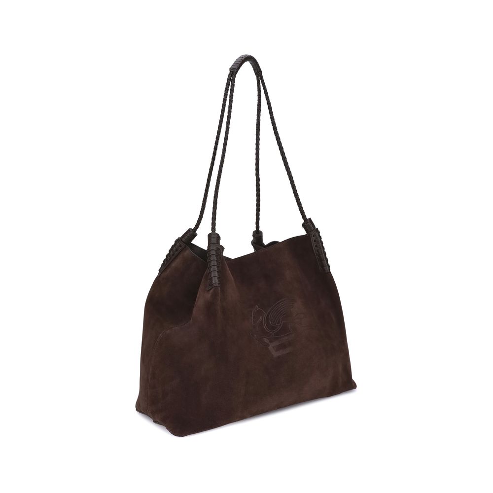 Brown Calf Leather Bos Taurus Shoulder Bag