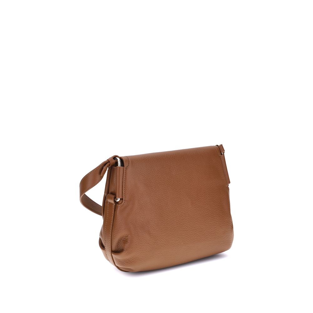 Brown Calf Leather Bos Taurus Shoulder Bag