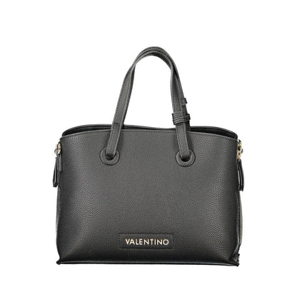 Black Polyurethane Women's Bag