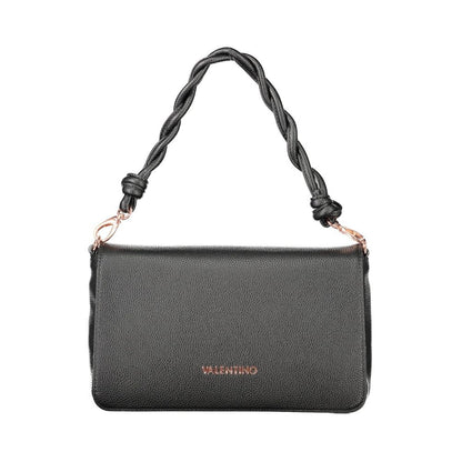 Black Polyurethane Women's Bag