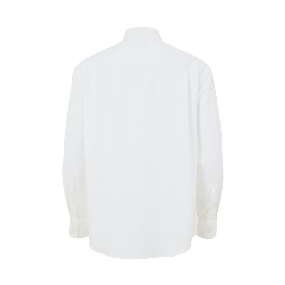White Cotton Dress Shirt