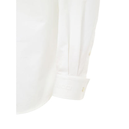 White Cotton Dress Shirt