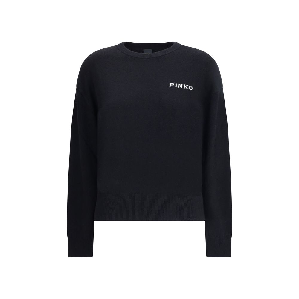 Black Wool Sweatshirt