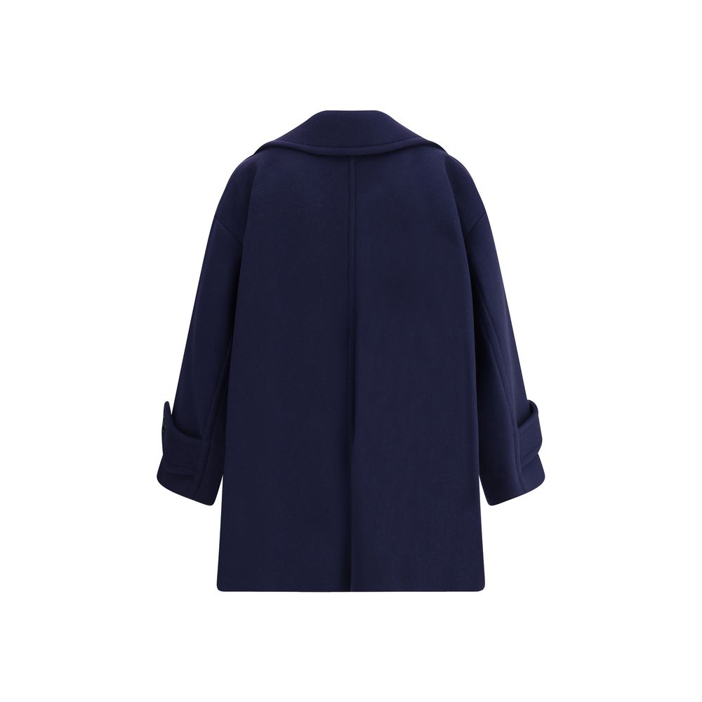 Blue Wool Coat