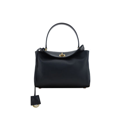Black Calf Leather Bos Taurus Shoulder Bag