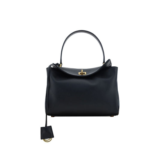 Black Calf Leather Bos Taurus Shoulder Bag