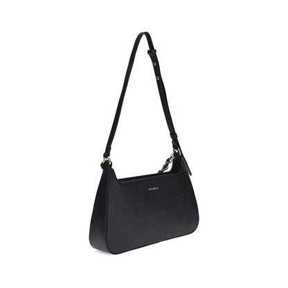 Black Calf Leather Bos Taurus Shoulder Bag