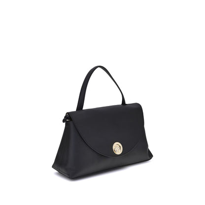 Black Calf Leather Bos Taurus Handbag