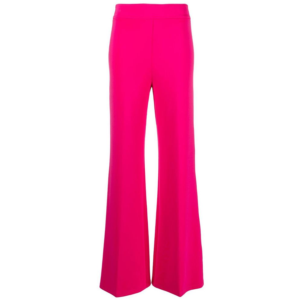 Fuchsia Viscose Women Trouser