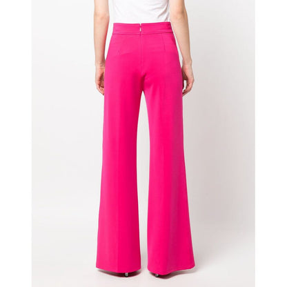 Fuchsia Viscose Women Trouser