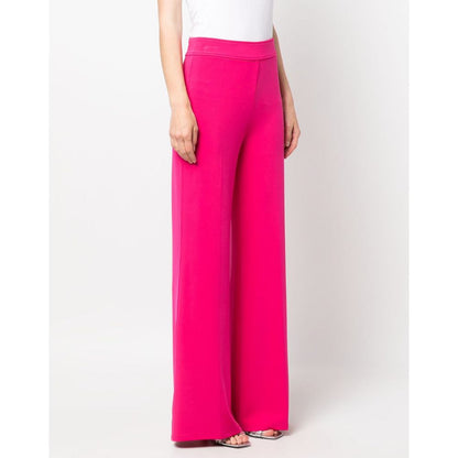 Fuchsia Viscose Women Trouser