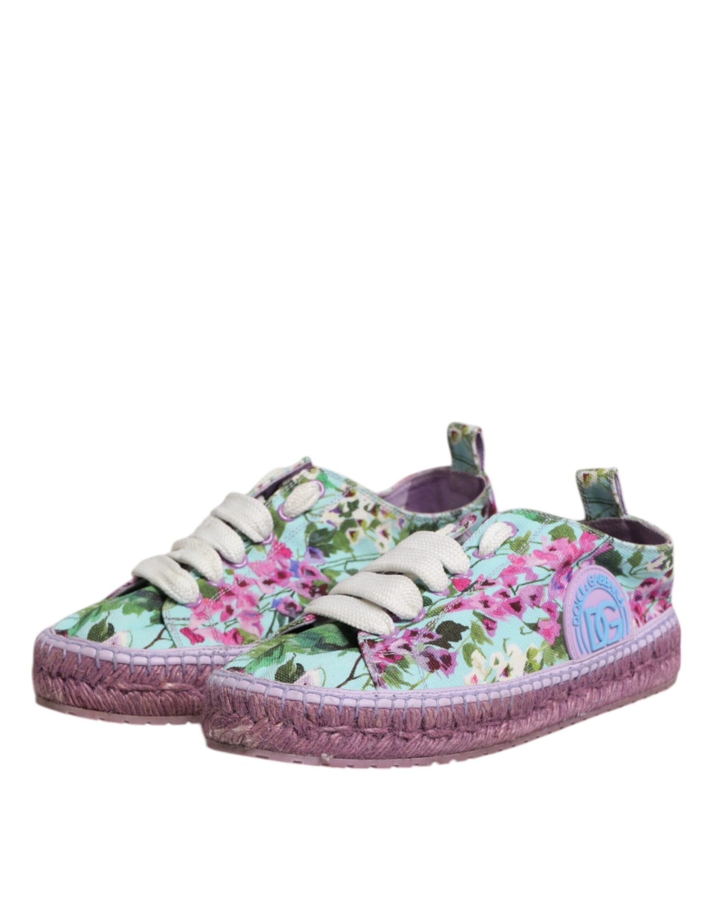 Multicolor Canvas Espadrilles Sneakers Shoes