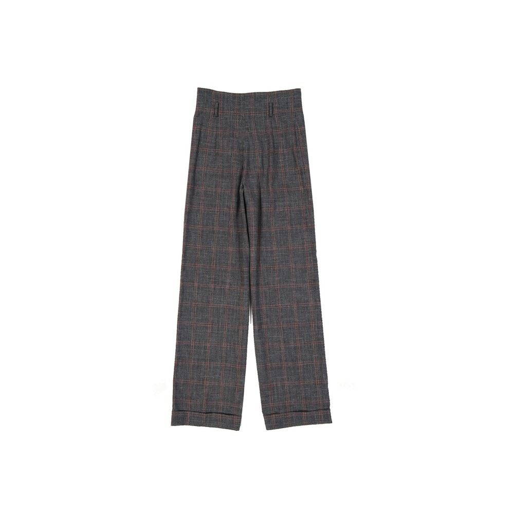 Cotton And Wool Trousers