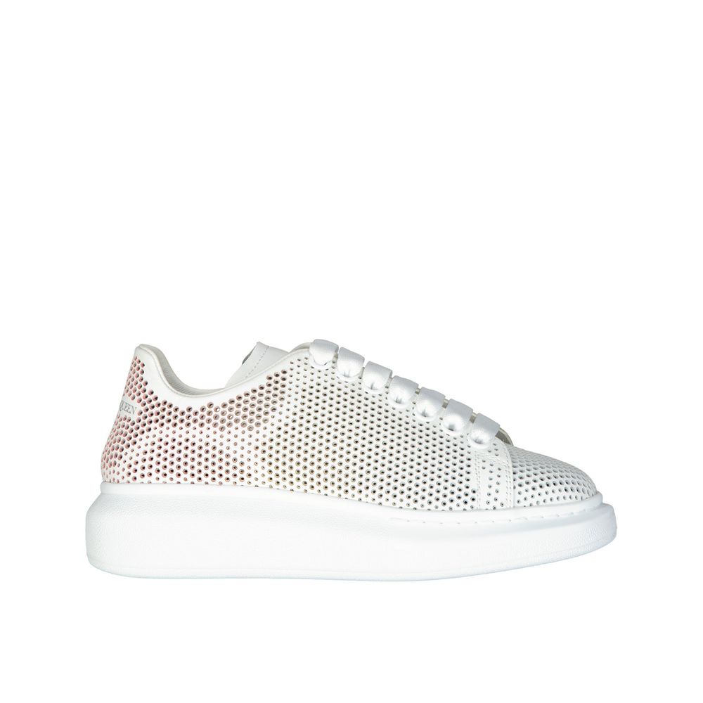 White Calfskin Chunky Sneakers