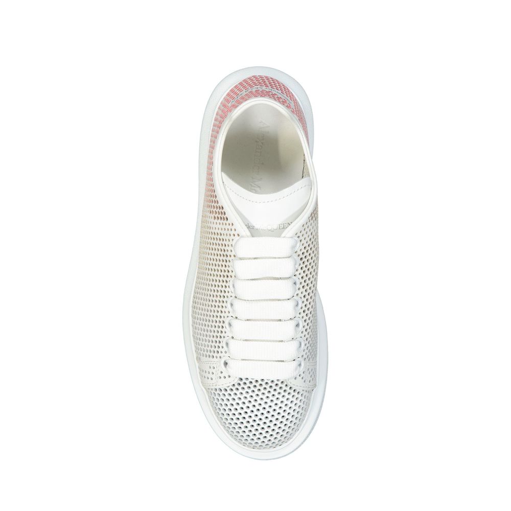 White Calfskin Chunky Sneakers