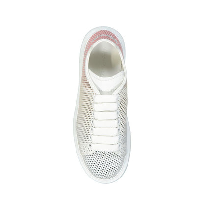 White Calfskin Chunky Sneakers