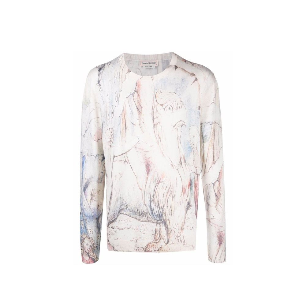 William Blake Dante Print Pullover