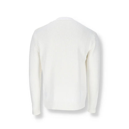 White Cotton Sweatshirt