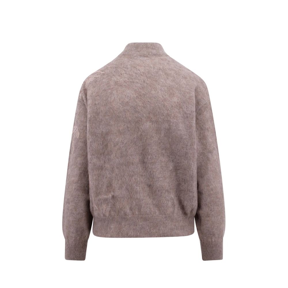 Beige Cashmere Sweatshirt