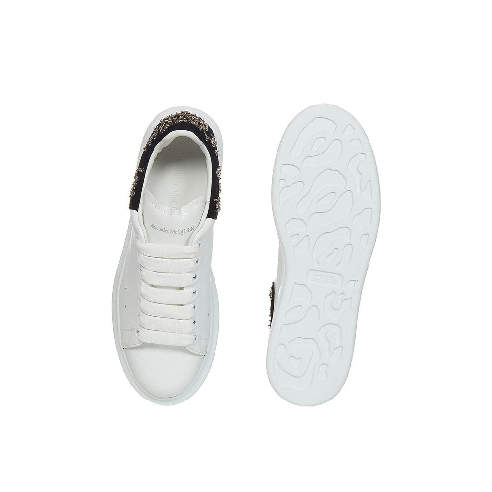 White Calfskin Chunky Sneakers