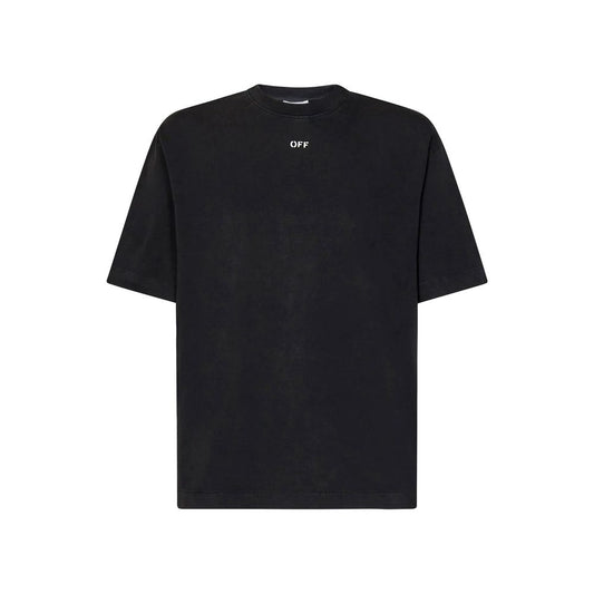 Black Cotton T-Shirt