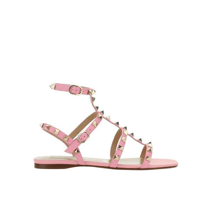 Rockstud Leather Sandals