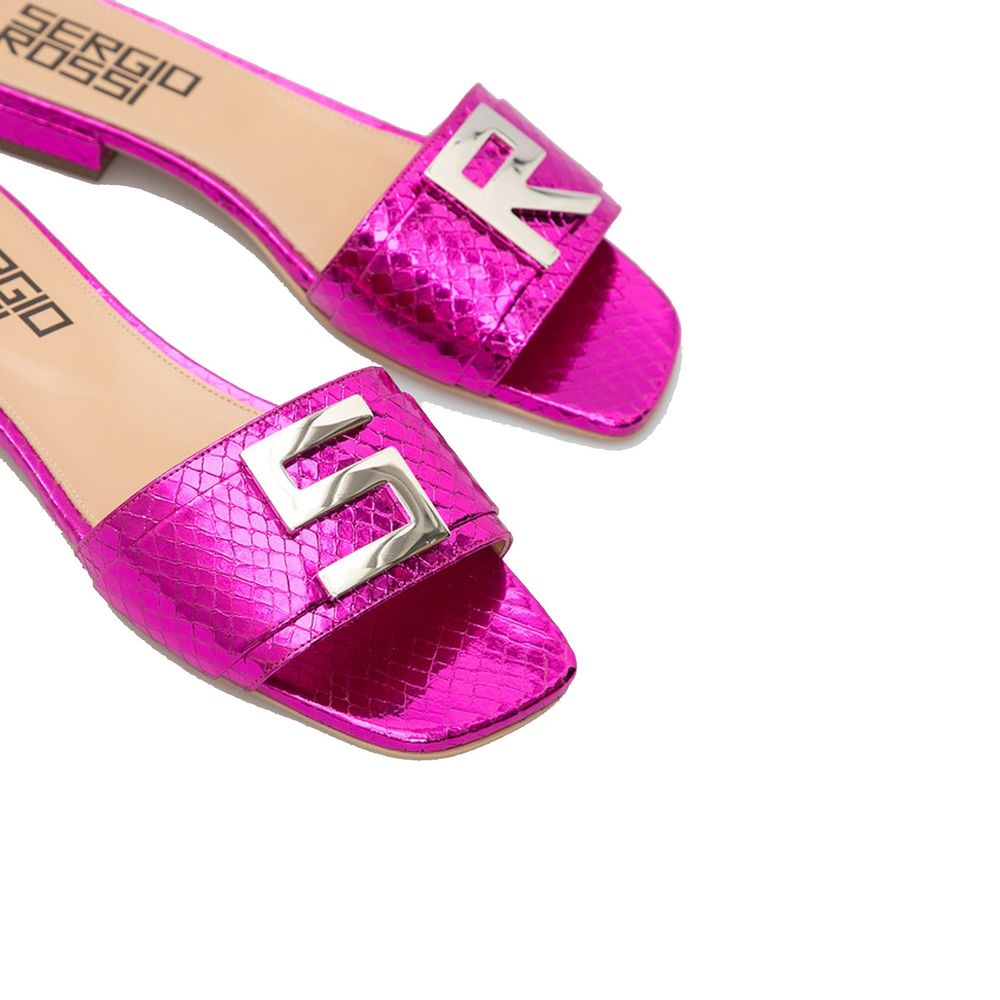 Leather Flat Sandals