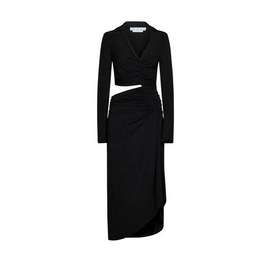 Cut-Out Midi Dress