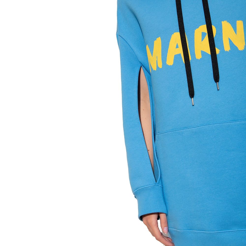 Blue Cotton Sweatshirt