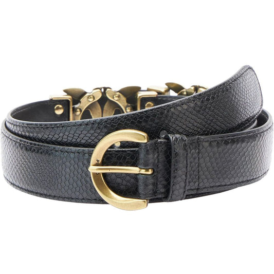 Black Calfskin Belt