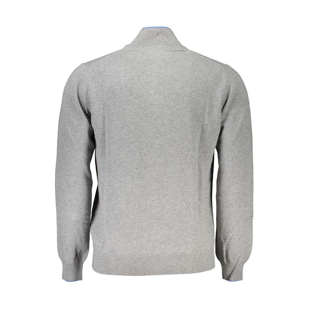 Gray Fabric Sweater
