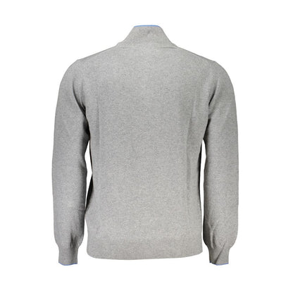 Grey Viscosa Mens Sweater