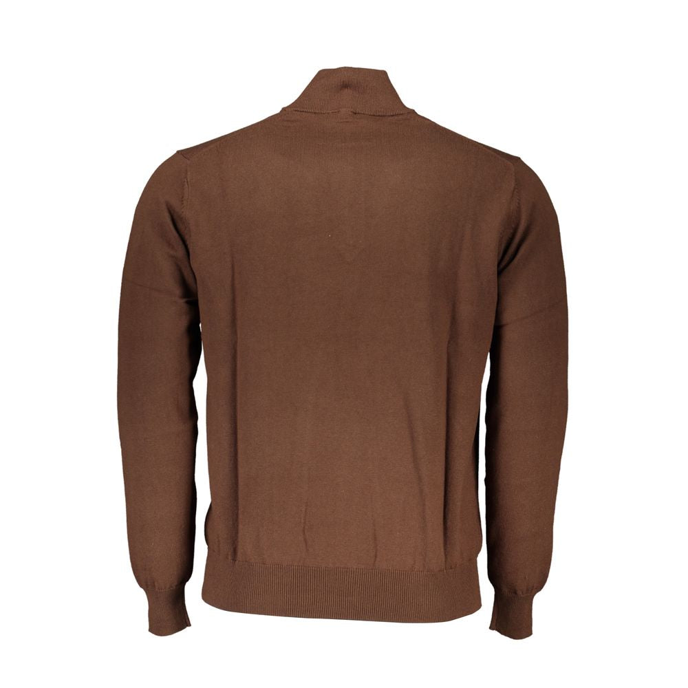 Brown Cotton Sweater