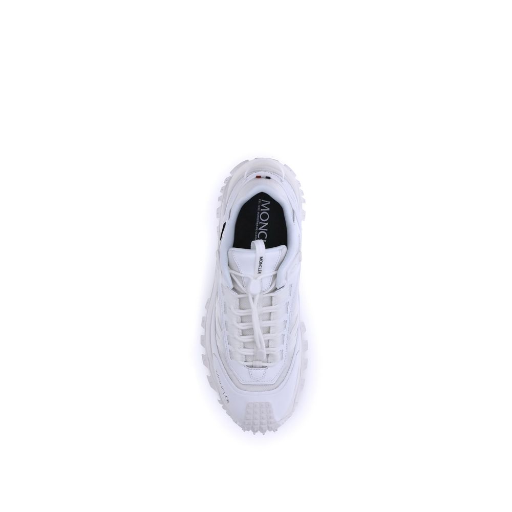 White Polyamide Athletic Sneakers