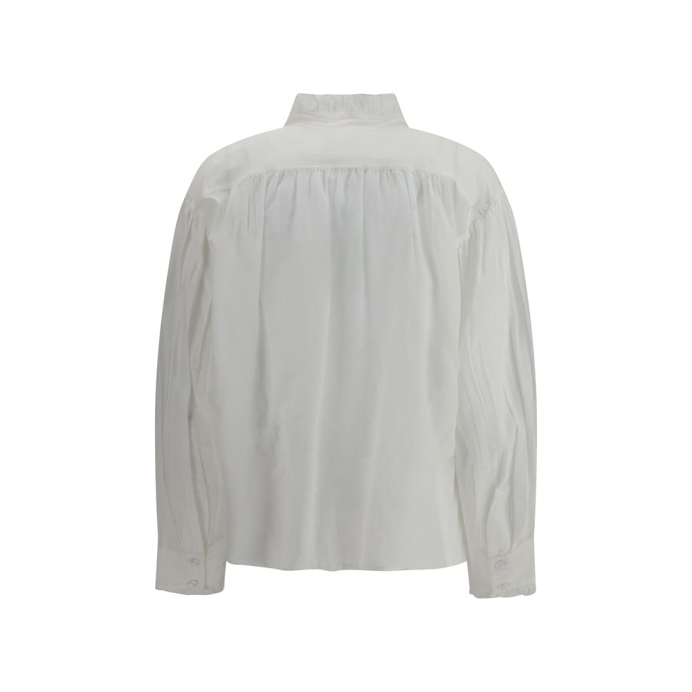 White Cotton Blouse