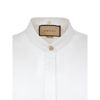 White Cotton Dress Shirt