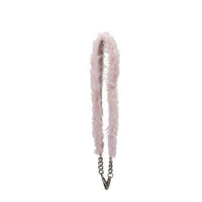 Pink Fur Shoulder Bag