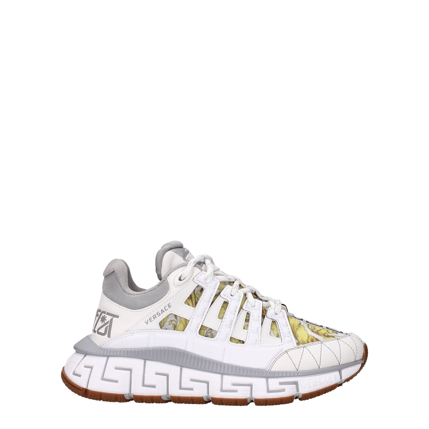 White Leather Athletic Sneakers