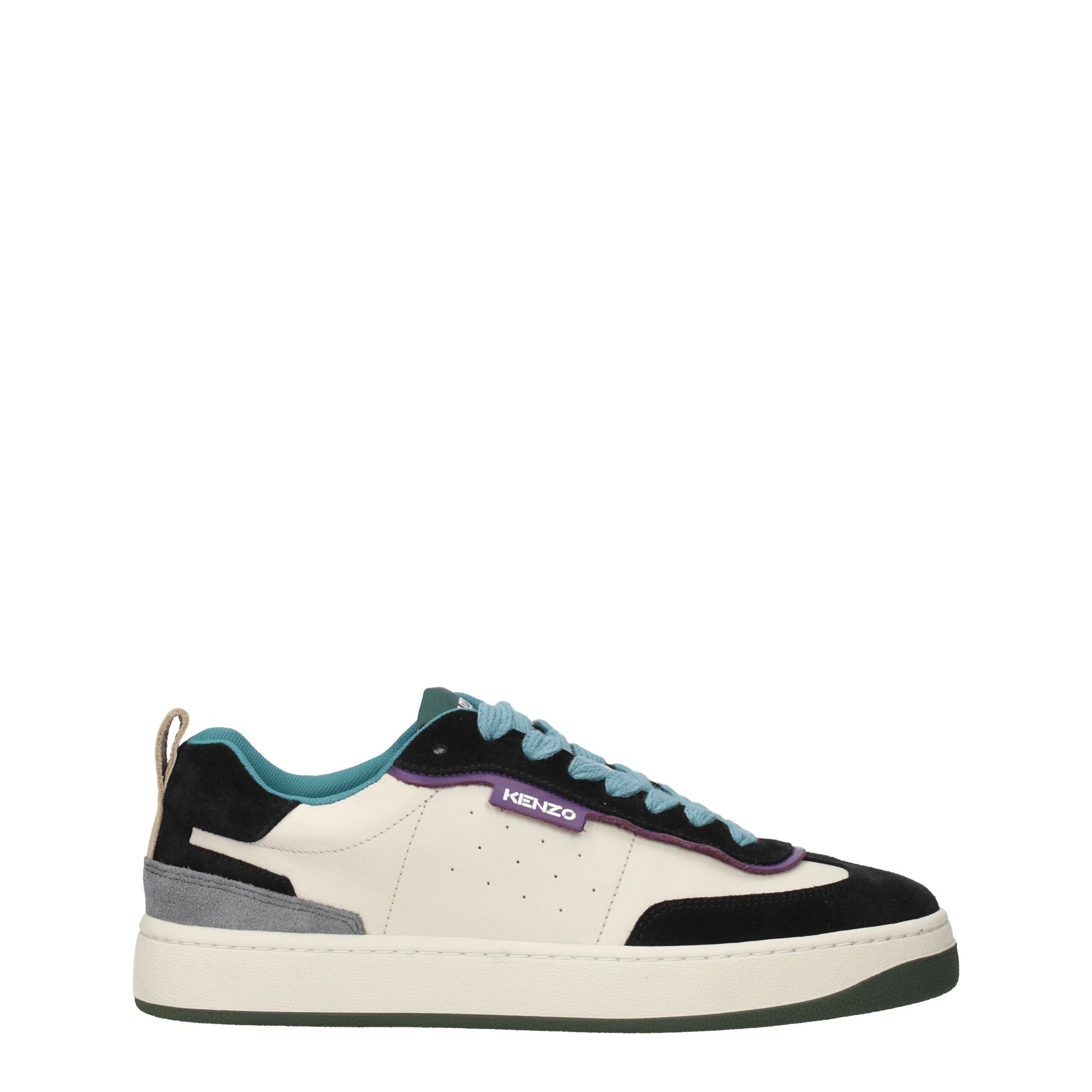 Multicolor Leather Low Top Sneakers