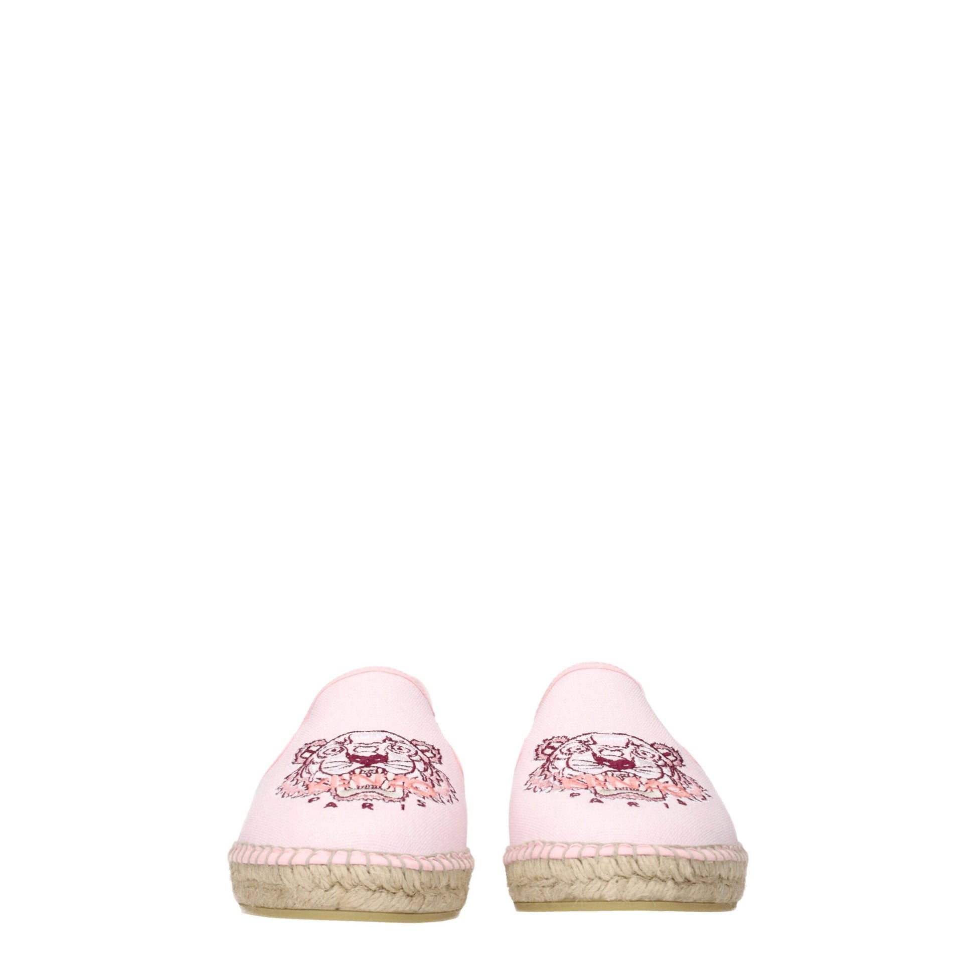 Pink Fabric Espadrilles