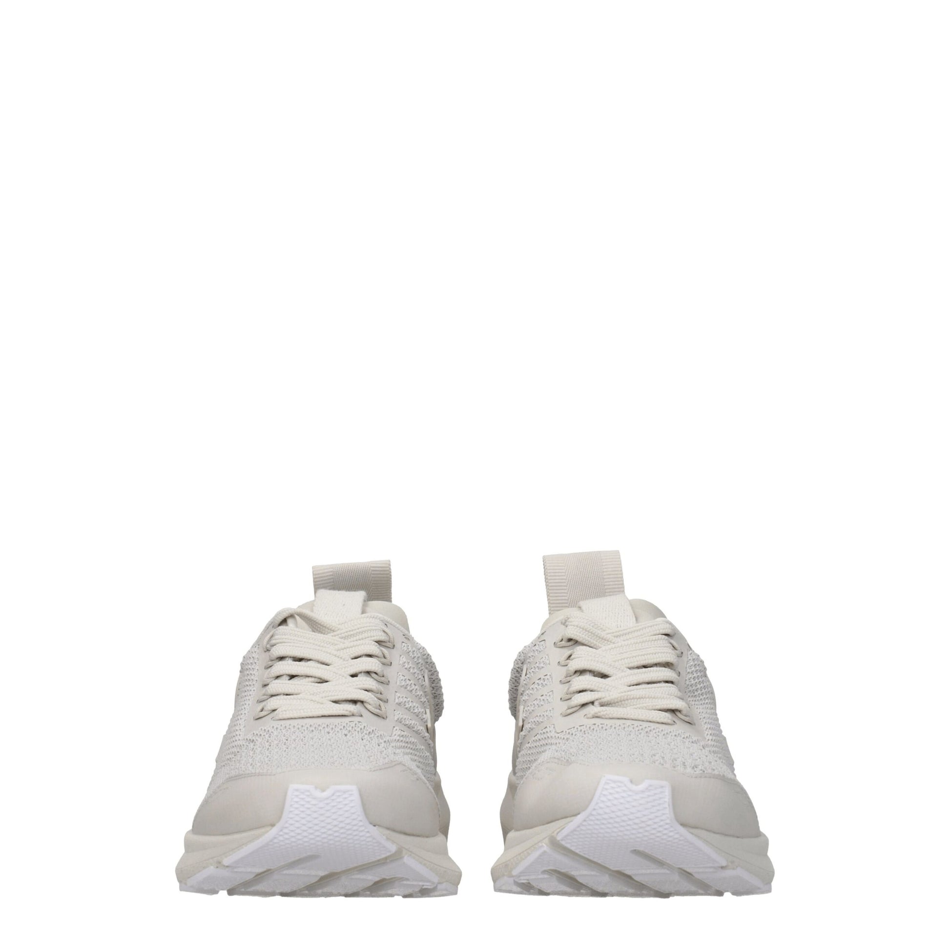 Gray Fabric Athletic Sneakers