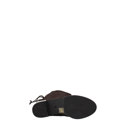 Brown Leather Over The Knee