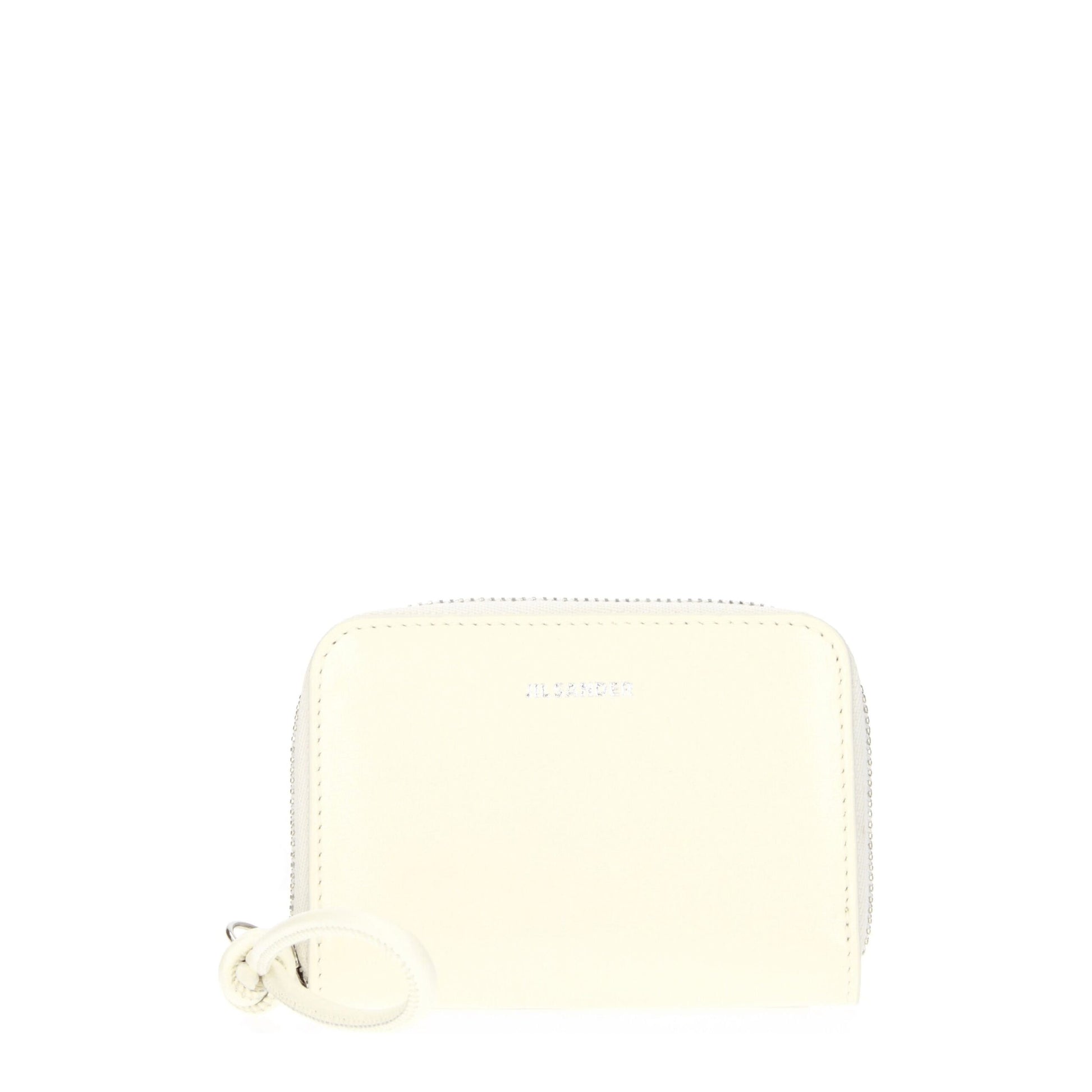Beige Leather Wallet