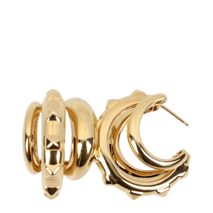 Gold Metal Earrings