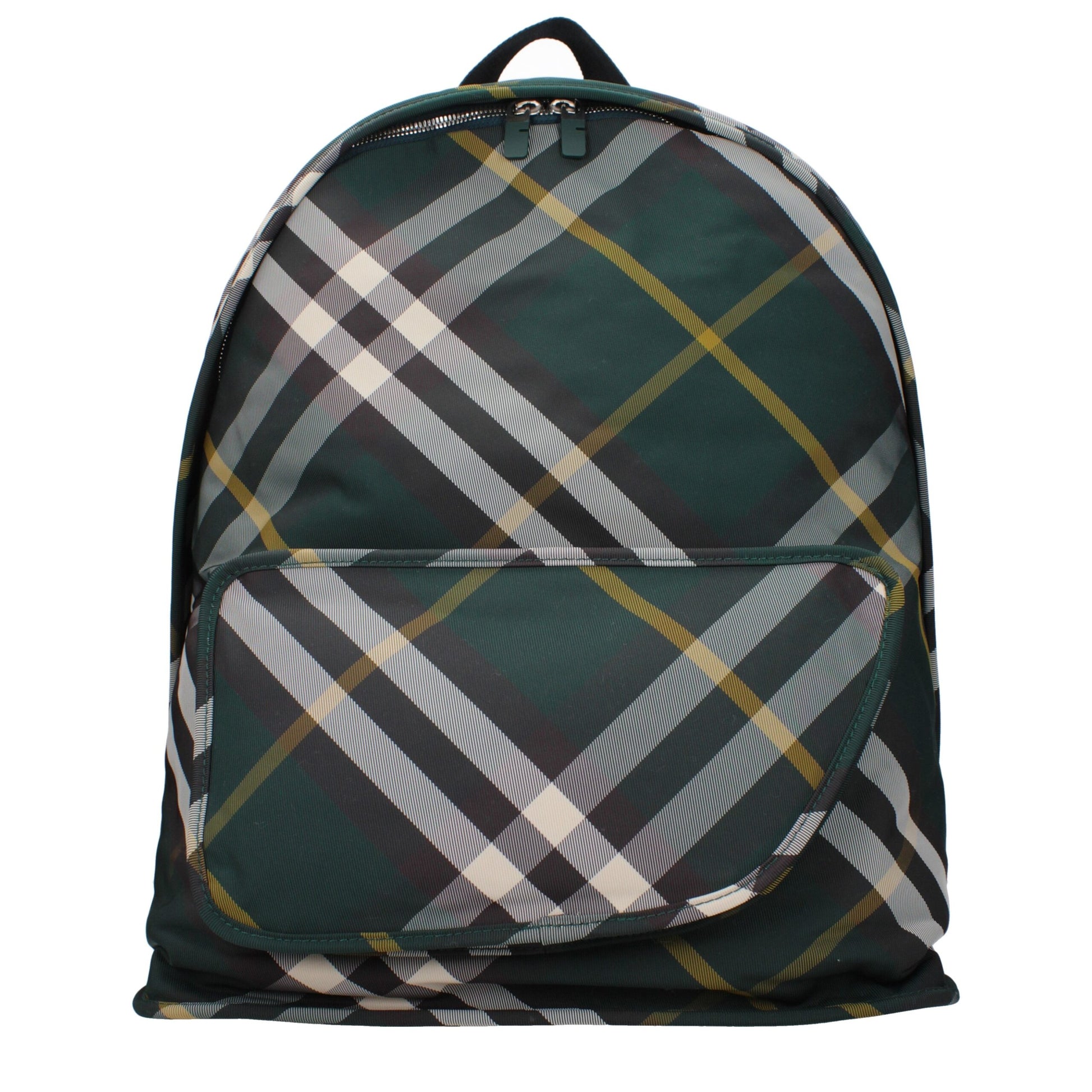 Green Fabric Backpack