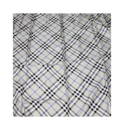 Gray Silk Foulard