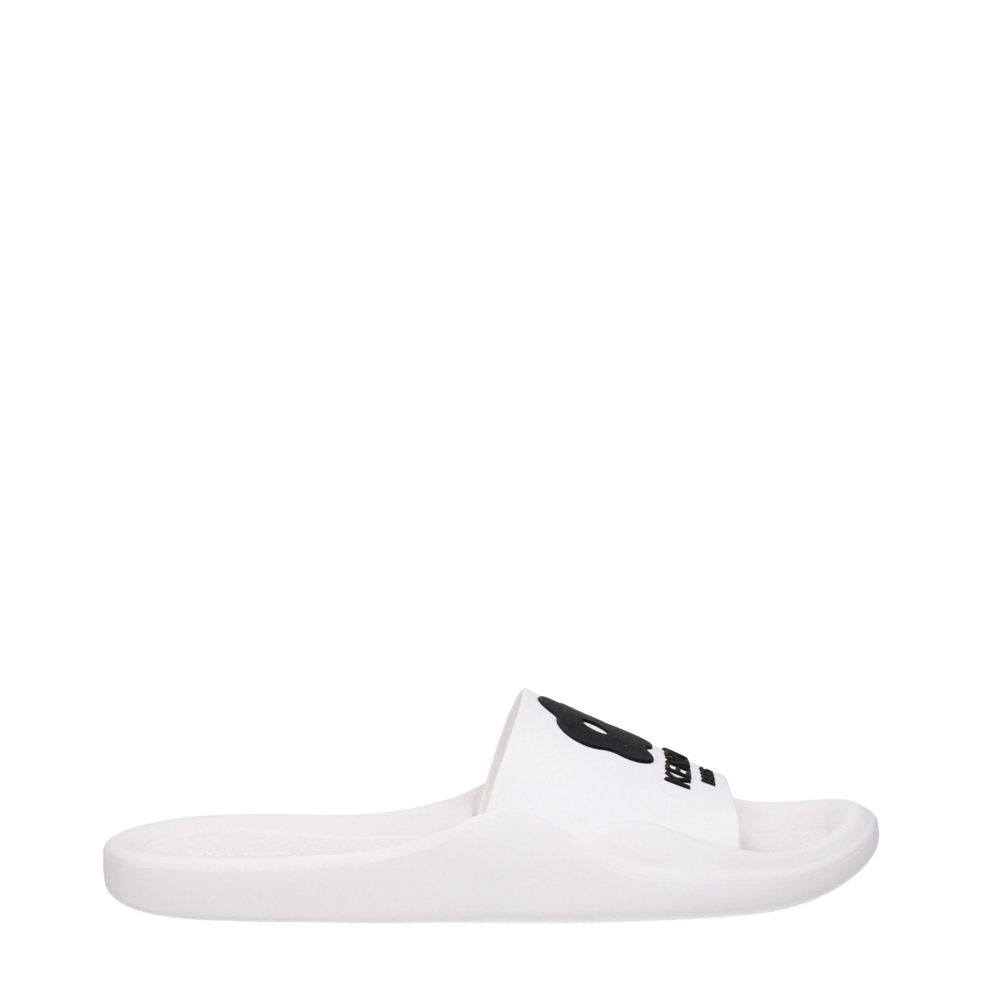 White Cotton Slippers